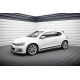 Body kit e accessori visivi MAXTON DESIGN diffusori minigonne per Volkswagen Scirocco Mk3 Facelift, nero lucido | race-shop.it