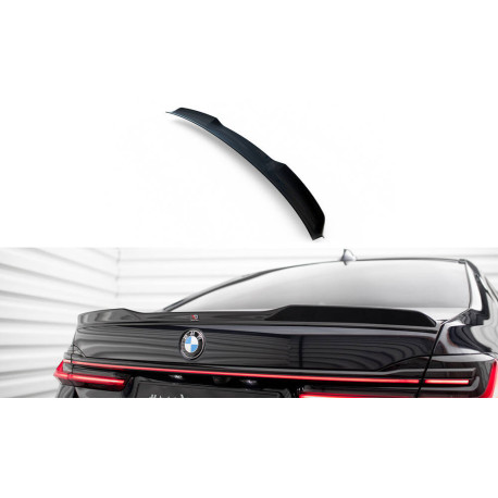 Body kit e accessori visivi MAXTON DESIGN estensione spoiler 3D per BMW 7 M-Pack G11, nero lucido | race-shop.it
