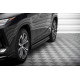 Body kit e accessori visivi MAXTON DESIGN diffusori minigonne per Lexus RX Mk4 Facelift, nero lucido | race-shop.it