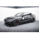 Body kit e accessori visivi MAXTON DESIGN diffusori minigonne (CSL look) per BMW M3 G80, nero lucido, V3 | race-shop.it