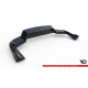 Body kit e accessori visivi MAXTON DESIGN splitter posteriore centrale per Porsche Cayenne Coupe Mk3 (con barre verticali), nero lucido | race-shop.it