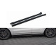 Body kit e accessori visivi MAXTON DESIGN diffusori minigonne per Porsche Cayenne Coupe Mk3, nero lucido | race-shop.it