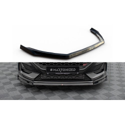 MAXTON DESIGN splitter anteriore per Ford Fiesta ST Mk8 Facelift, nero lucido, V3