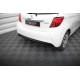 Body kit e accessori visivi MAXTON DESIGN splitter posteriore centrale per Toyota Yaris Mk3 Facelift, nero lucido | race-shop.it