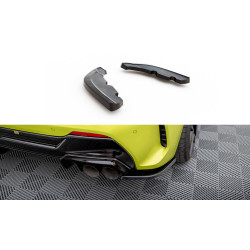 MAXTON DESIGN splitter laterali posteriori per BMW 1 M-Pack / M135i F40, nero lucido, V10