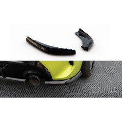 MAXTON DESIGN splitter laterali posteriori per BMW 1 M-Pack / M135i F40, nero lucido, V11