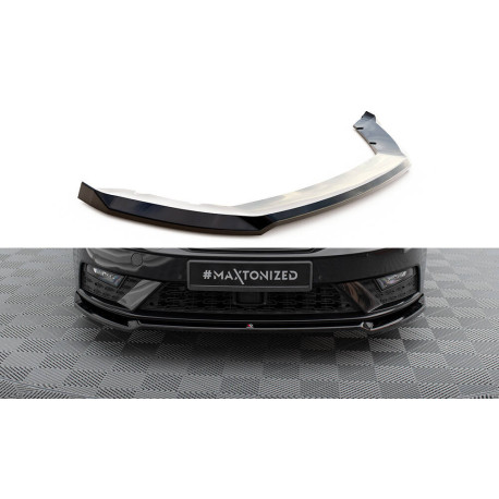 Body kit e accessori visivi Splitter anteriore V2 Seat Leon Mk3 Facelift | race-shop.it