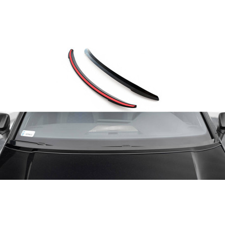 Body kit e accessori visivi Estensione dello spoiler Volkswagen Golf Mk8 | race-shop.it