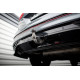 Body kit e accessori visivi MAXTON DESIGN splitter posteriore centrale per Volkswagen Tiguan Allspace R-Line Mk2 Facelift, nero lucido | race-shop.it