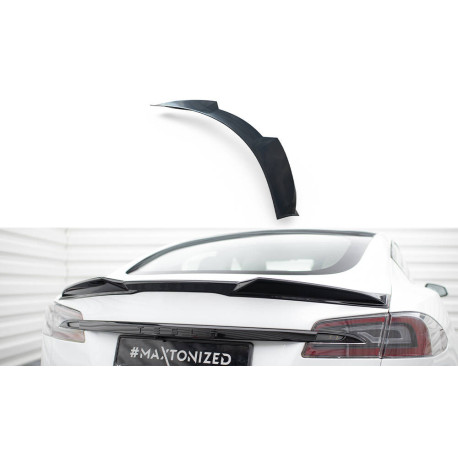 Body kit e accessori visivi Estensione Spoiler 3D Tesla Model S Plaid Mk1 Facelift | race-shop.it