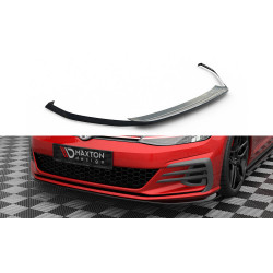 MAXTON DESIGN splitter anteriore per Volkswagen Golf GTI Mk7 Facelift, nero lucido, V4