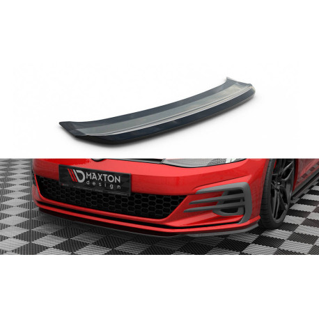 Body kit e accessori visivi MAXTON DESIGN splitter anteriore per Volkswagen Golf GTI Mk7 Facelift, nero lucido, V5 | race-shop.it