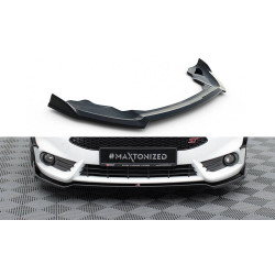 MAXTON DESIGN splitter anteriore per Ford Fiesta ST Mk7 Facelift, nero lucido, V5