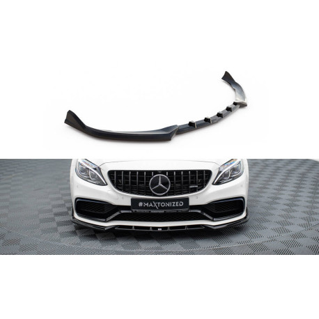 Body kit e accessori visivi Splitter anteriore V2 Mercedes-AMG C63 Sedan / Estate W205 / S205 | race-shop.it
