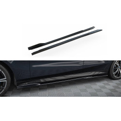 MAXTON DESIGN diffusori minigonne per BMW 5 M-Pack G60, nero lucido, V2