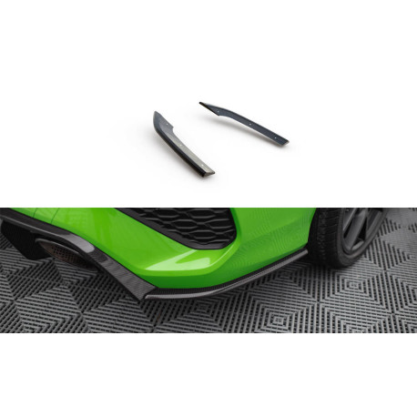 Body kit e accessori visivi Splitter posteriore laterale in fibra di carbonio V2 Audi RS3 Sedan 8Y | race-shop.it