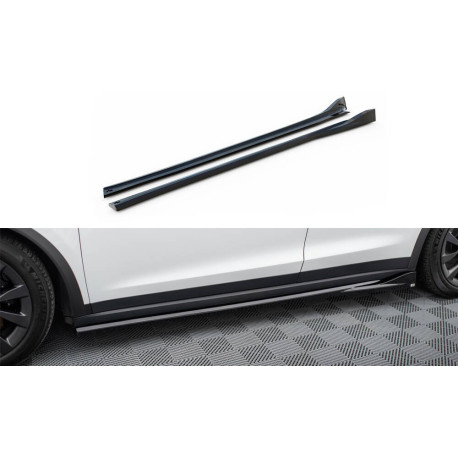 Body kit e accessori visivi Diffusori Minigonne Tesla Model X Mk1 Facelift | race-shop.it