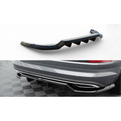 Splitter posteriore centrale (con strisce verticali) Skoda Kodiaq Sportline Mk1 Facelift