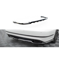 Splitter posteriore centrale (con strisce verticali) Volkswagen Passat GT B8 Facelift USA