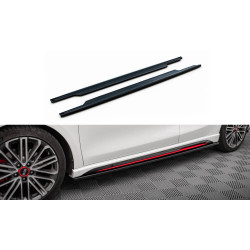 MAXTON DESIGN diffusori minigonne per Kia Ceed GT Mk3, nero lucido