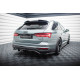 Body kit e accessori visivi Central Rear Splitter (with vertical bars) Audi A6 Allroad C8 | race-shop.it