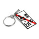 Portachiavi PVC rubber keychain "JDM License plate" | race-shop.it