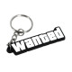 Portachiavi Portachiavi in gomma "WANTED" | race-shop.it