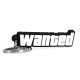 Portachiavi Portachiavi in gomma "WANTED" | race-shop.it