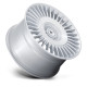 Cerchi in lega Asanti Asanti Black ABL-40 TIARA wheel 22x10.5 5X108/5X114.3 72.56 ET45, Gloss silver | race-shop.it