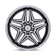 Cerchi in lega Asanti Asanti Black ABL-46 DUKE wheel 22x9 5X115 72.56 ET15, Gloss black | race-shop.it