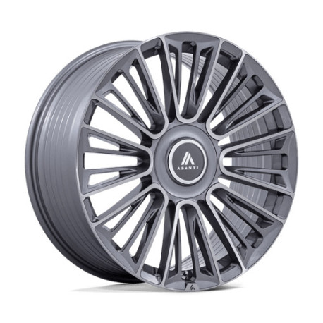 Cerchi in lega Asanti Asanti Black AB049 PREMIER wheel 22x9.5 6X120/6X132 78.1 ET30, Anthracite brushed | race-shop.it