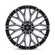 Cerchi in lega Asanti Asanti Black AB050 MOGUL 6 wheel 24x10 6X135 87.1 ET30, Gloss black | race-shop.it