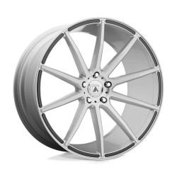 Asanti Black ABL-20 ARIES wheel 20x10 5X114.3 72.56 ET40, Brushed silver