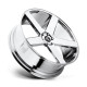 Cerchi in lega DUB DUB S115 BALLER wheel 24x10 5X120 72.56 ET20, Chrome | race-shop.it