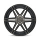 Cerchi in lega DUB DUB S123 SKILLZ wheel 24x10 6X139.7 78.1 ET30, Matte black | race-shop.it