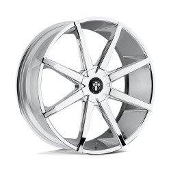 DUB S201 PUSH wheel 20x8.5 6X120/6X132 74.5 ET35, Chrome