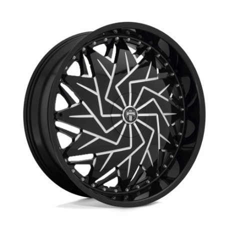 Cerchi in lega DUB DUB S231 DAZR wheel 26x9 5X115/5X120 72.56 ET15, Gloss black | race-shop.it