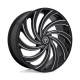 Cerchi in lega DUB DUB S239 DELISH wheel 24x9 5X115/5X120 72.56 ET15, Gloss black | race-shop.it