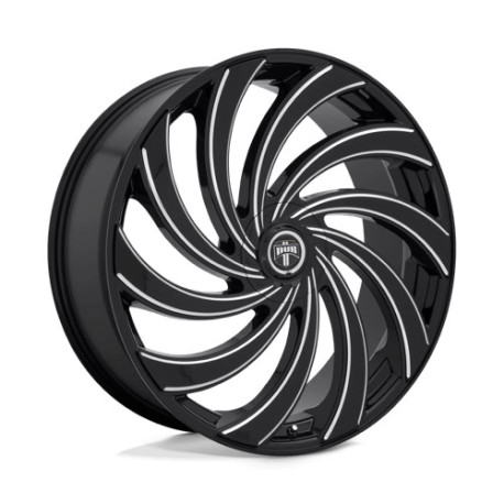 Cerchi in lega DUB DUB S239 DELISH wheel 24x9 5X115/5X120 72.56 ET15, Gloss black | race-shop.it