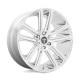 Cerchi in lega DUB DUB S254 FLEX wheel 26x10 6X139.7 78.1 ET30, Chrome | race-shop.it
