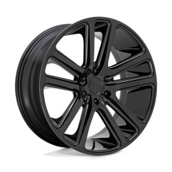DUB S256 FLEX wheel 22x9.5 5X127 78.1 ET10, Gloss black