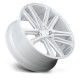 Cerchi in lega DUB DUB S257 FLEX wheel 24x10 6X139.7 78.1 ET30, Gloss silver | race-shop.it