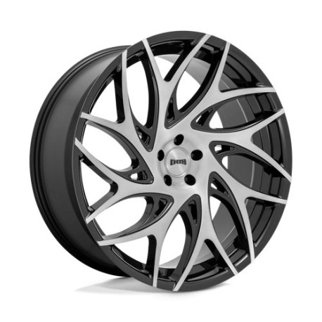 Cerchi in lega DUB DUB S260 G.O.A.T. wheel 24x10 5X115 71.5 ET15, Gloss black | race-shop.it