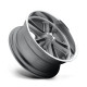 Cerchi in lega Foose Foose F099 KNUCKLE wheel 18x8 5X120.65 72.56 ET1, Matte gunmetal | race-shop.it