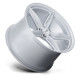 Cerchi in lega Foose Foose F174 CF8 wheel 19x9.5 5X120 67.06 ET17, Gloss silver | race-shop.it
