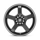 Cerchi in lega Motegi Motegi MR116 FS5 wheel 15x6.5 4X100/4X114.3 72.56 ET40, Gloss black | race-shop.it
