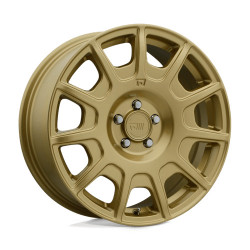 Motegi MR139 RF11 wheel 17x7.5 5X114.3 72.56 ET40, Rally gold
