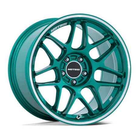 Cerchi in lega Motegi Motegi MR158 TSUBAKI wheel 19x8.5 5X112 66.56 ET25, Hokkaido green | race-shop.it