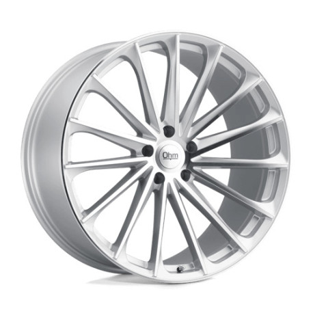 Cerchi in lega OHM OHM PROTON wheel 17x7 5X114.3 76.1 ET50, Silver | race-shop.it