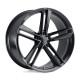 Cerchi in lega OHM OHM LIGHTNING wheel 20x10 5X120 64.15 ET30, Gloss black | race-shop.it